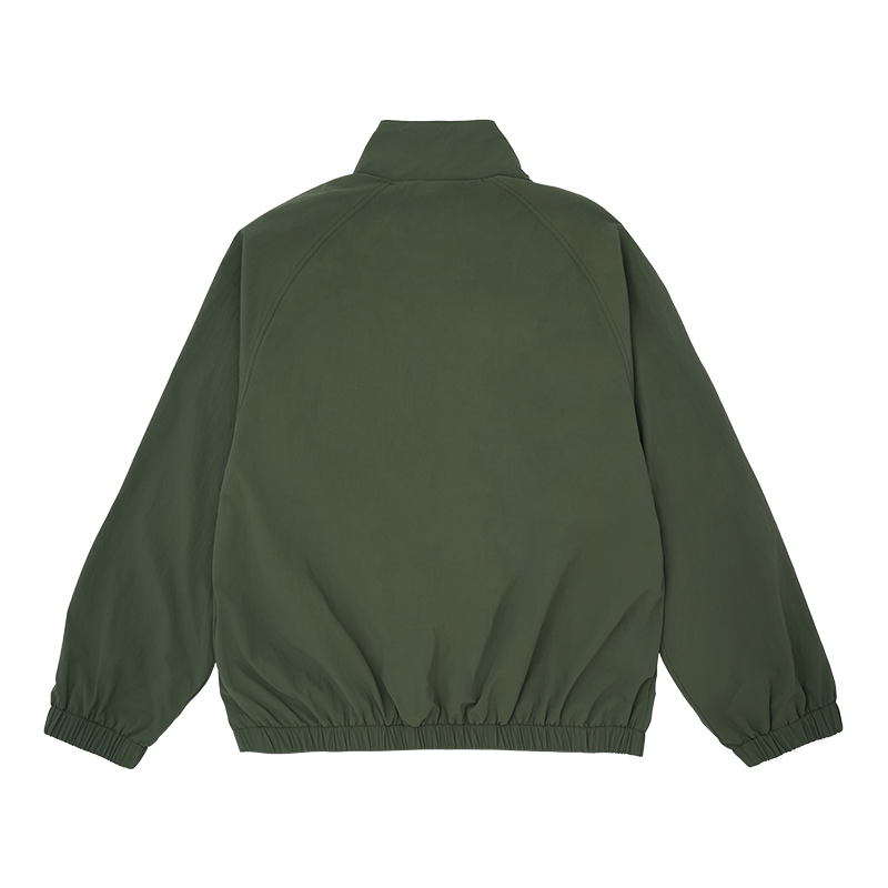 NPNG 復古運動撞色拼接風衣 NPA25BW0012-FW144