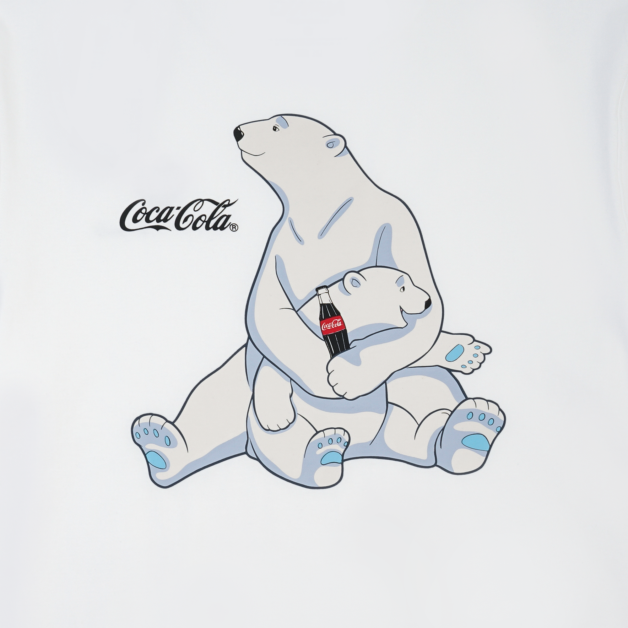 NPNG 可口可樂合作款 北極熊條紋圓領短袖T恤 NPTA26K0009-SS306