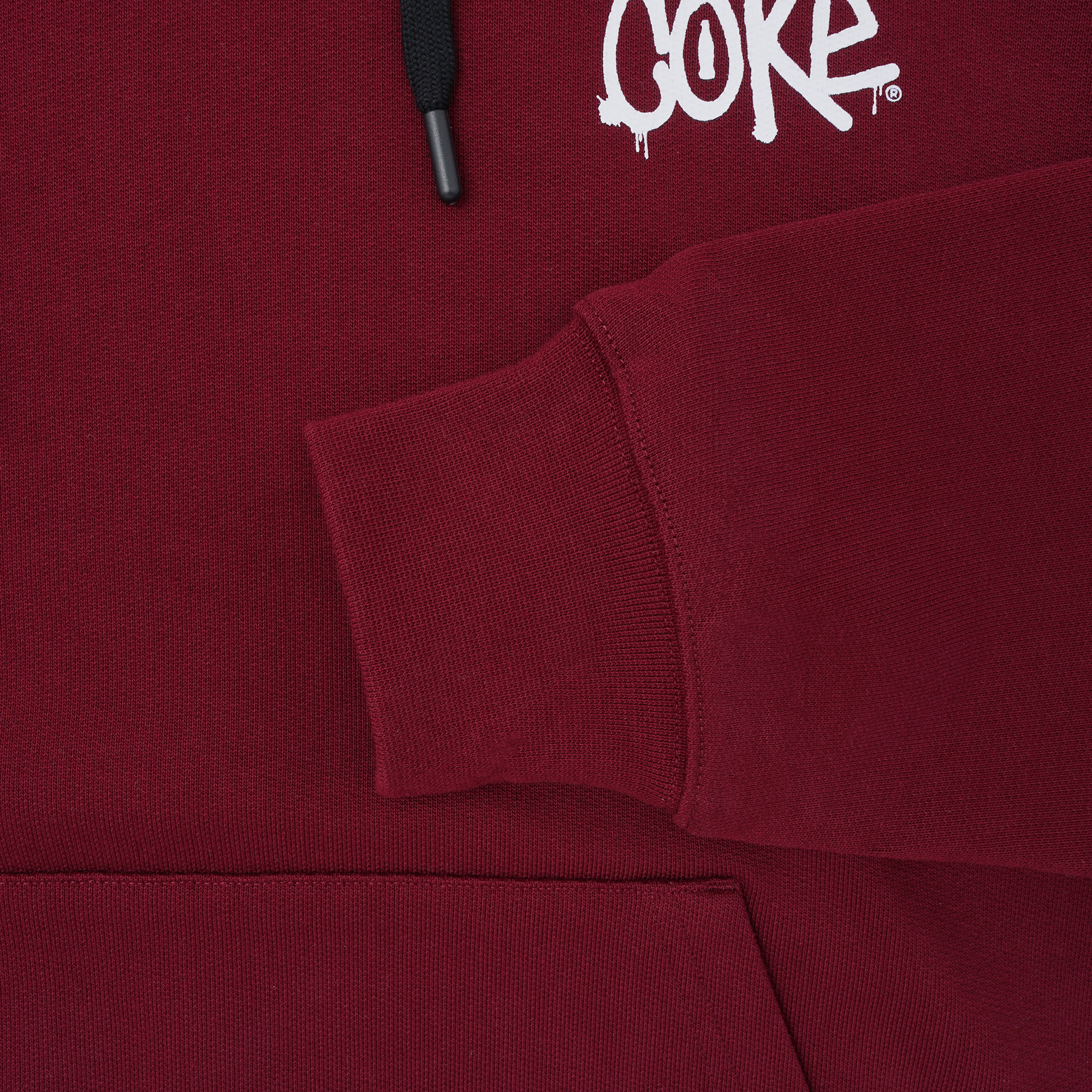 NPNG 可乐北极熊系列 衛衣 NPAW26K0002-SS202-WINE RED