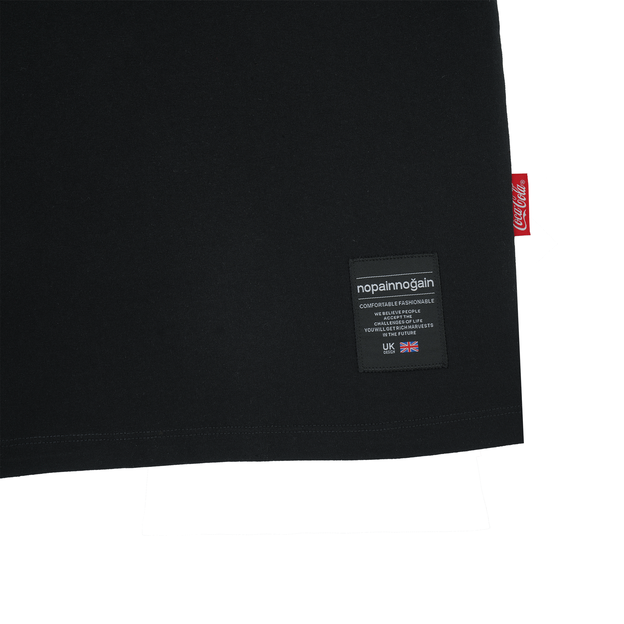 NPNG 可口可樂合作款 北極熊條紋圓領短袖T恤 NPTA26K0007-SS304-BKC