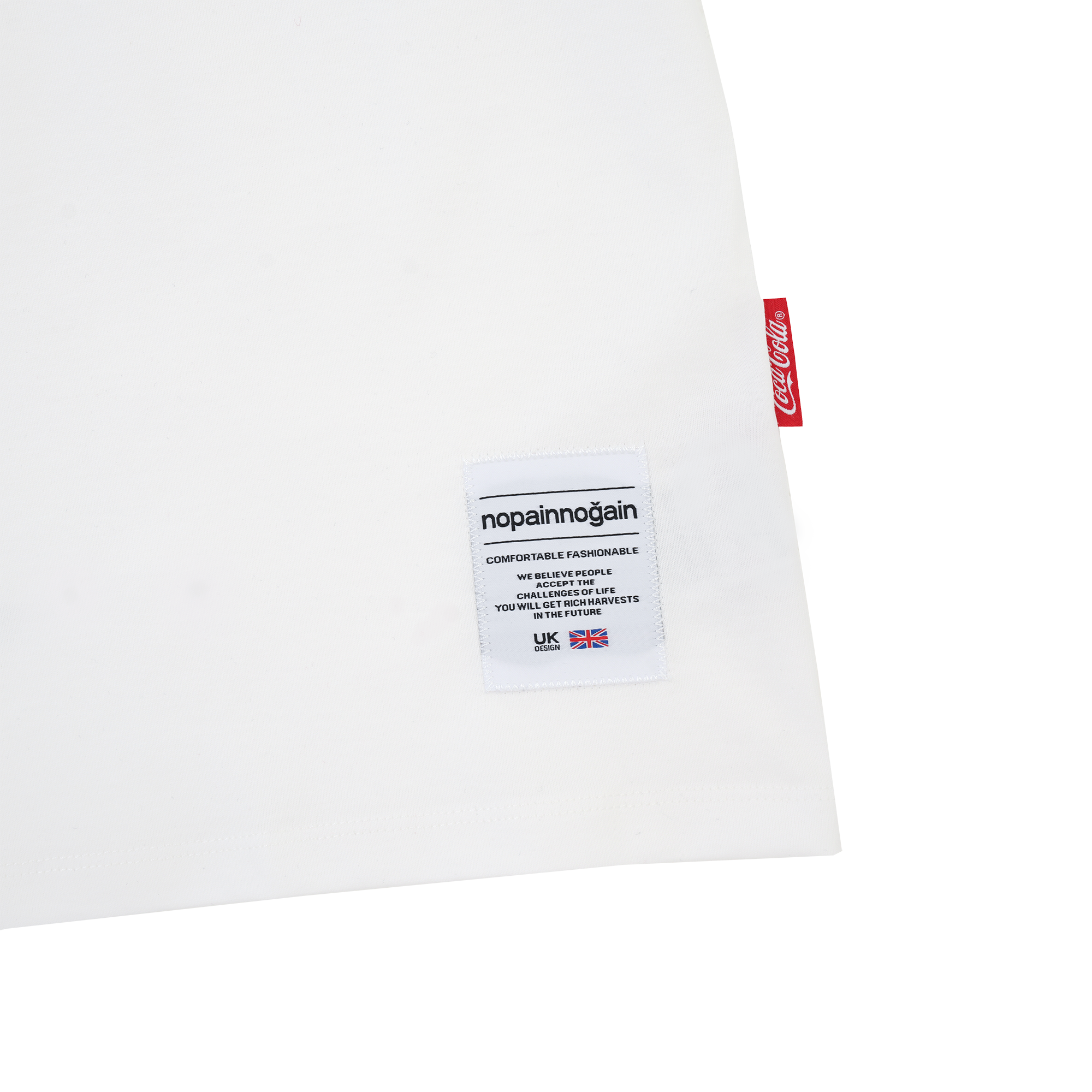 NPNG 可口可樂合作款 北極熊條紋圓領短袖T恤 NPTA26K0009-SS306