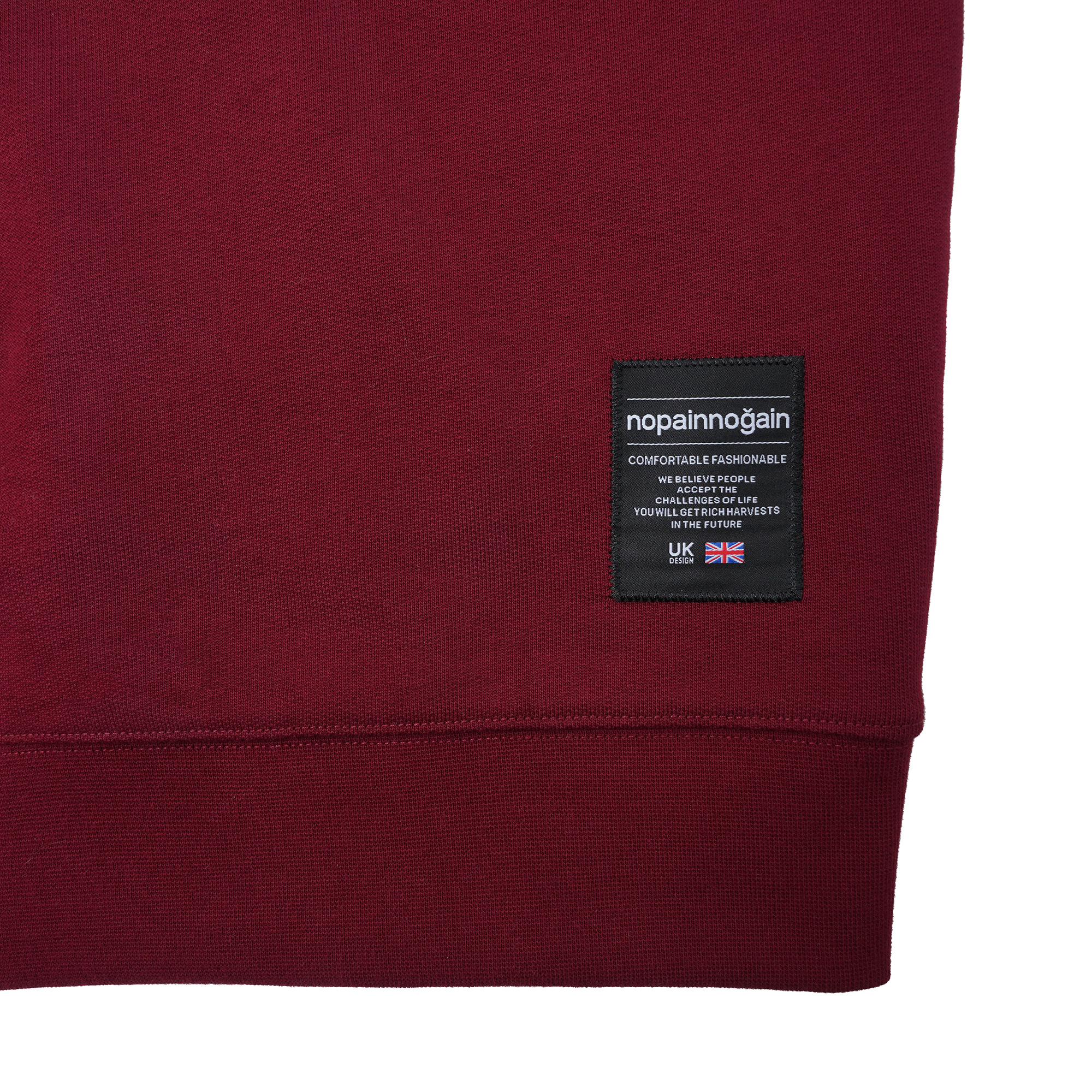 NPNG 可乐北极熊系列 衛衣 NPAW26K0002-SS202-WINE RED