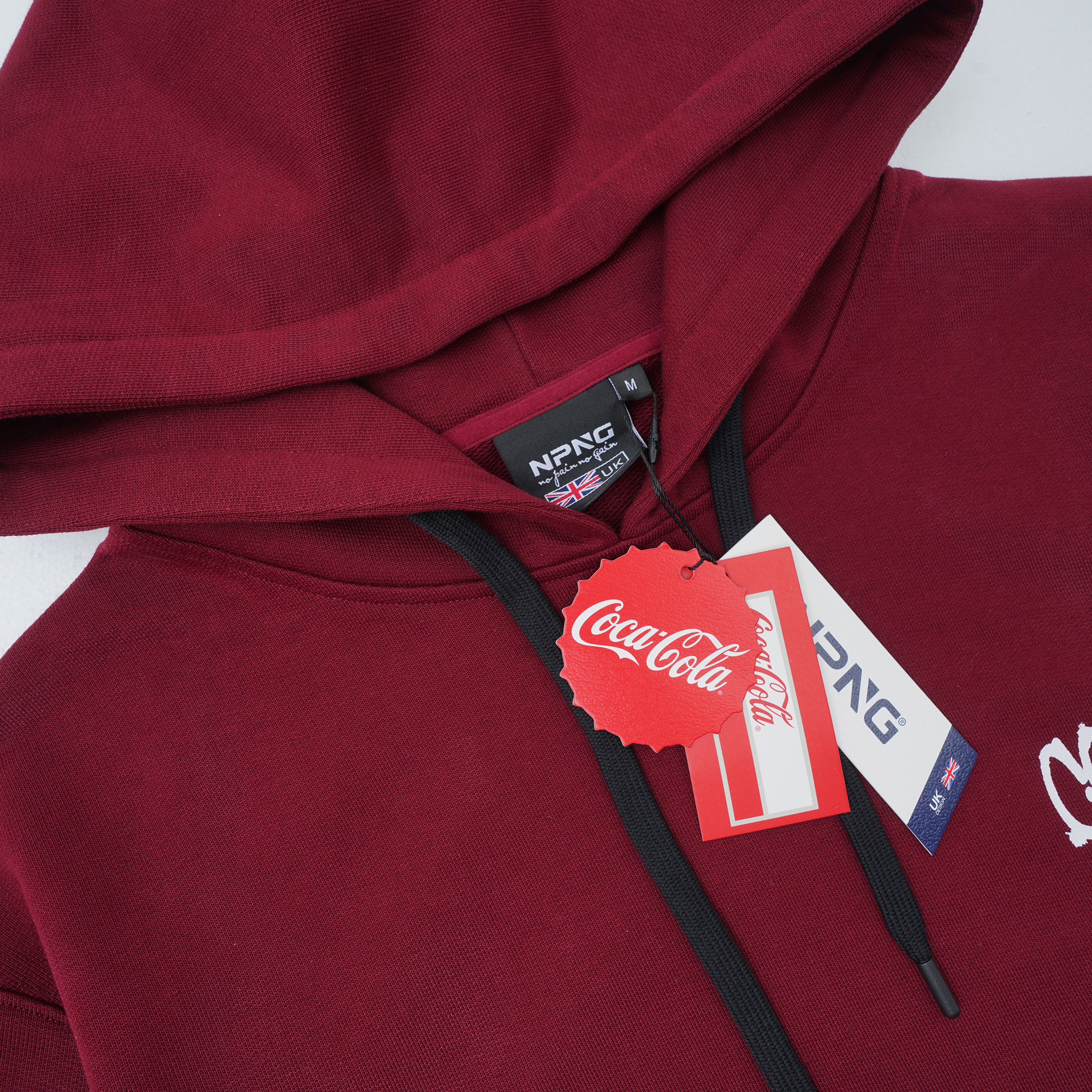 NPNG 可乐北极熊系列 衛衣 NPAW26K0002-SS202-WINE RED