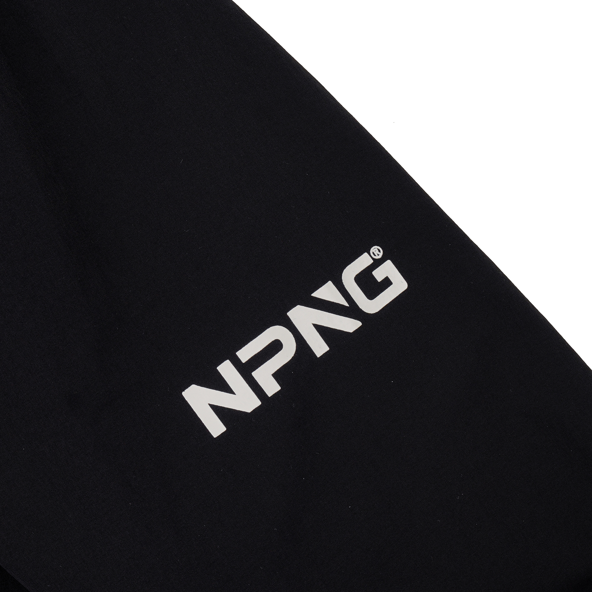 NPNG 復古運動風格撞色拼接風衣 NPWA26K0005-SS323-BKC