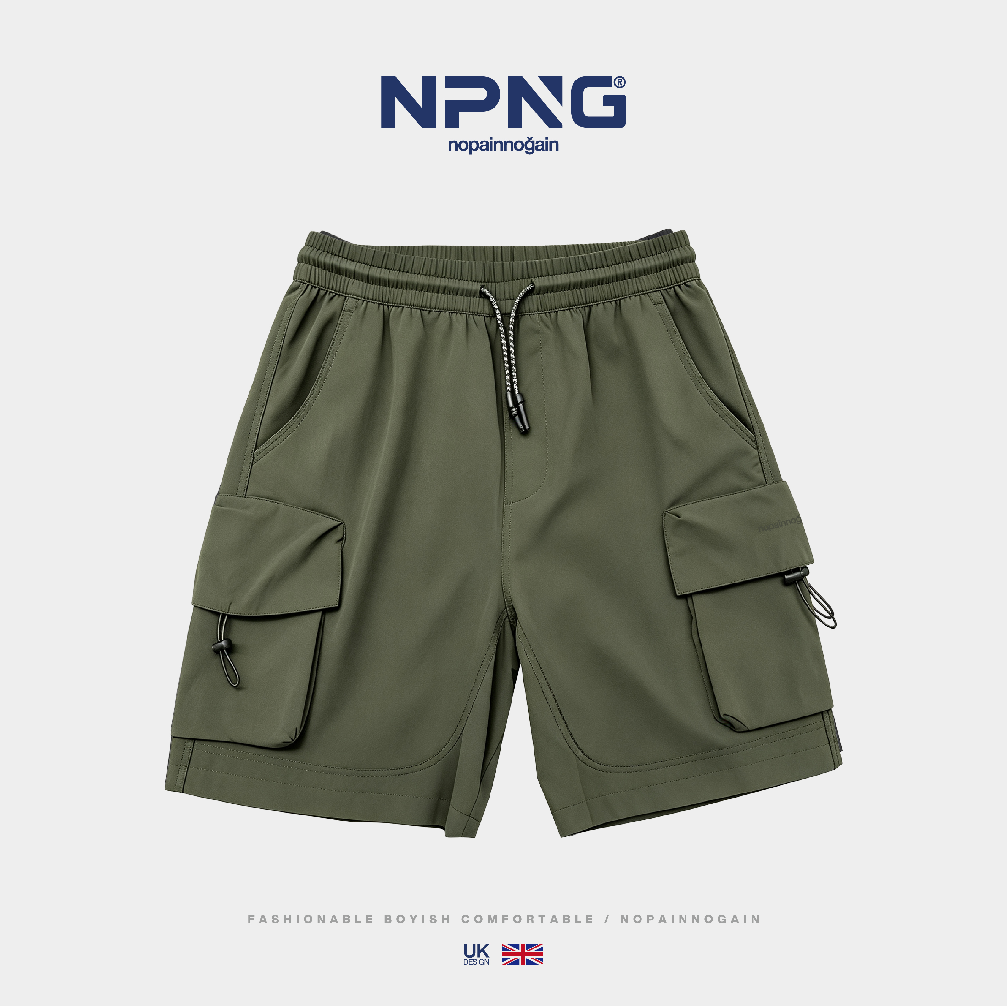 NPNG WORKWEAR SHORTS 工裝短褲
