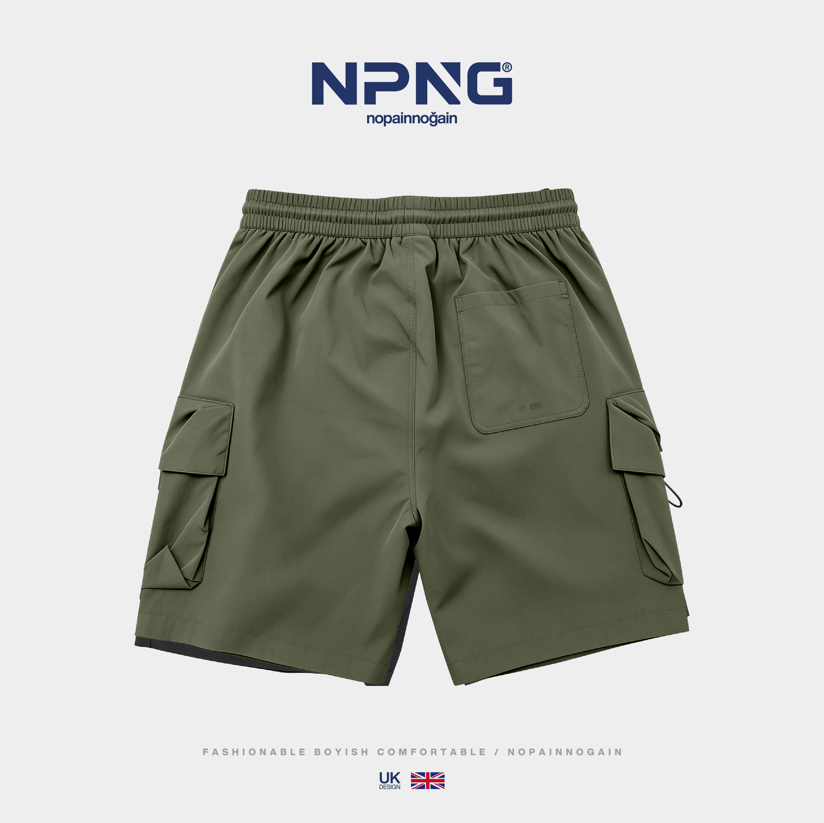 NPNG WORKWEAR SHORTS 工裝短褲