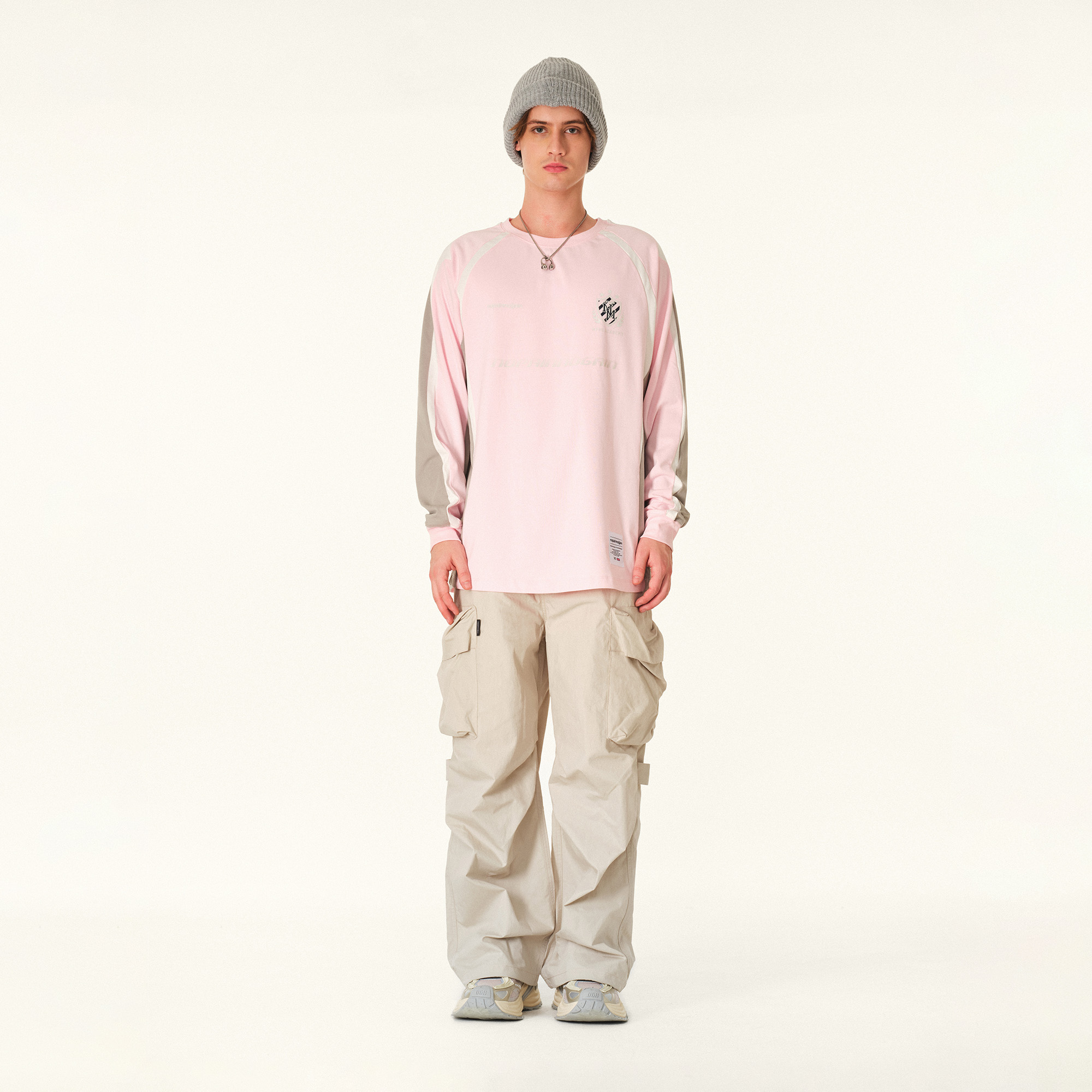 NPNG 復古撞色長袖球衣 NPA25B0070FW135