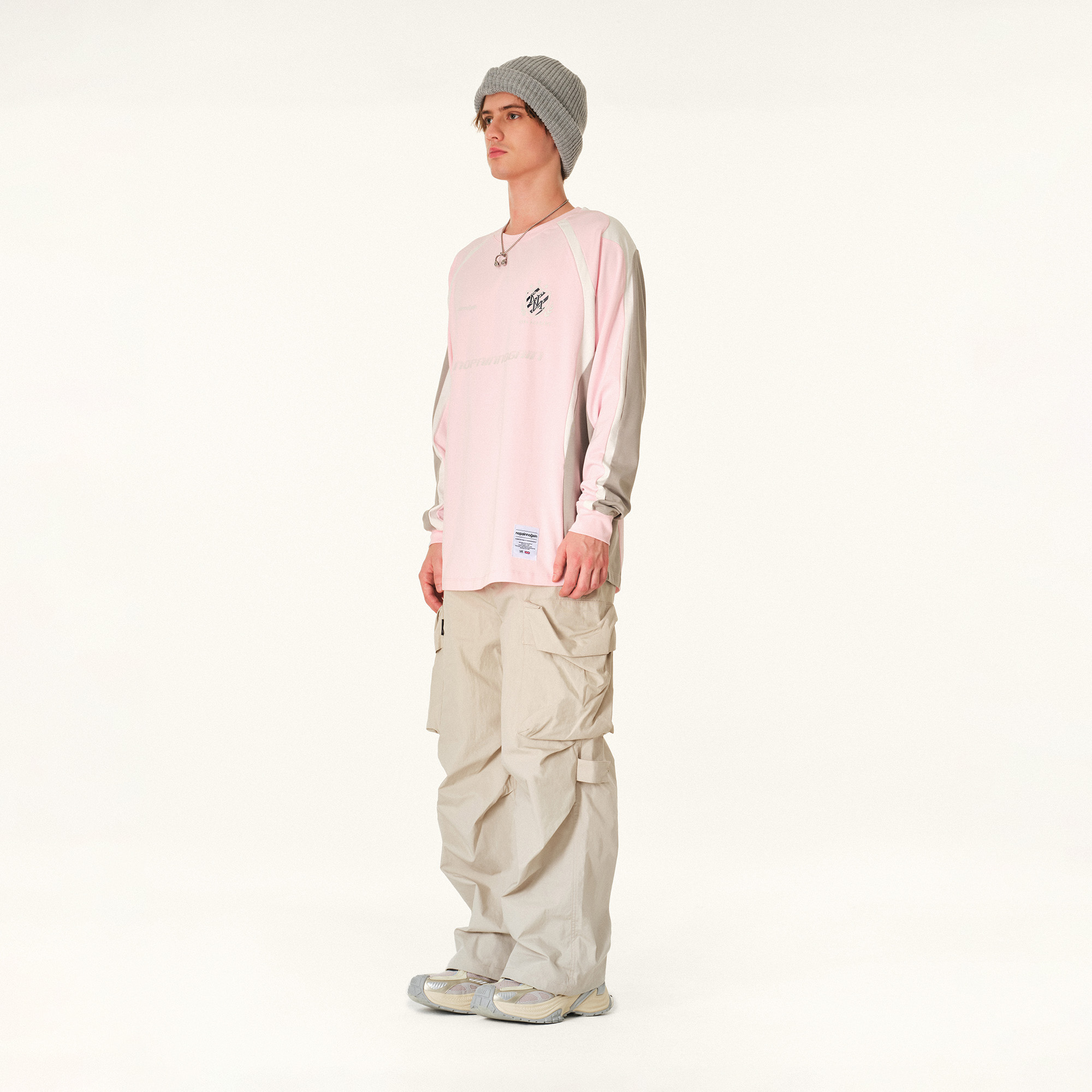 NPNG 復古撞色長袖球衣 NPA25B0070FW135