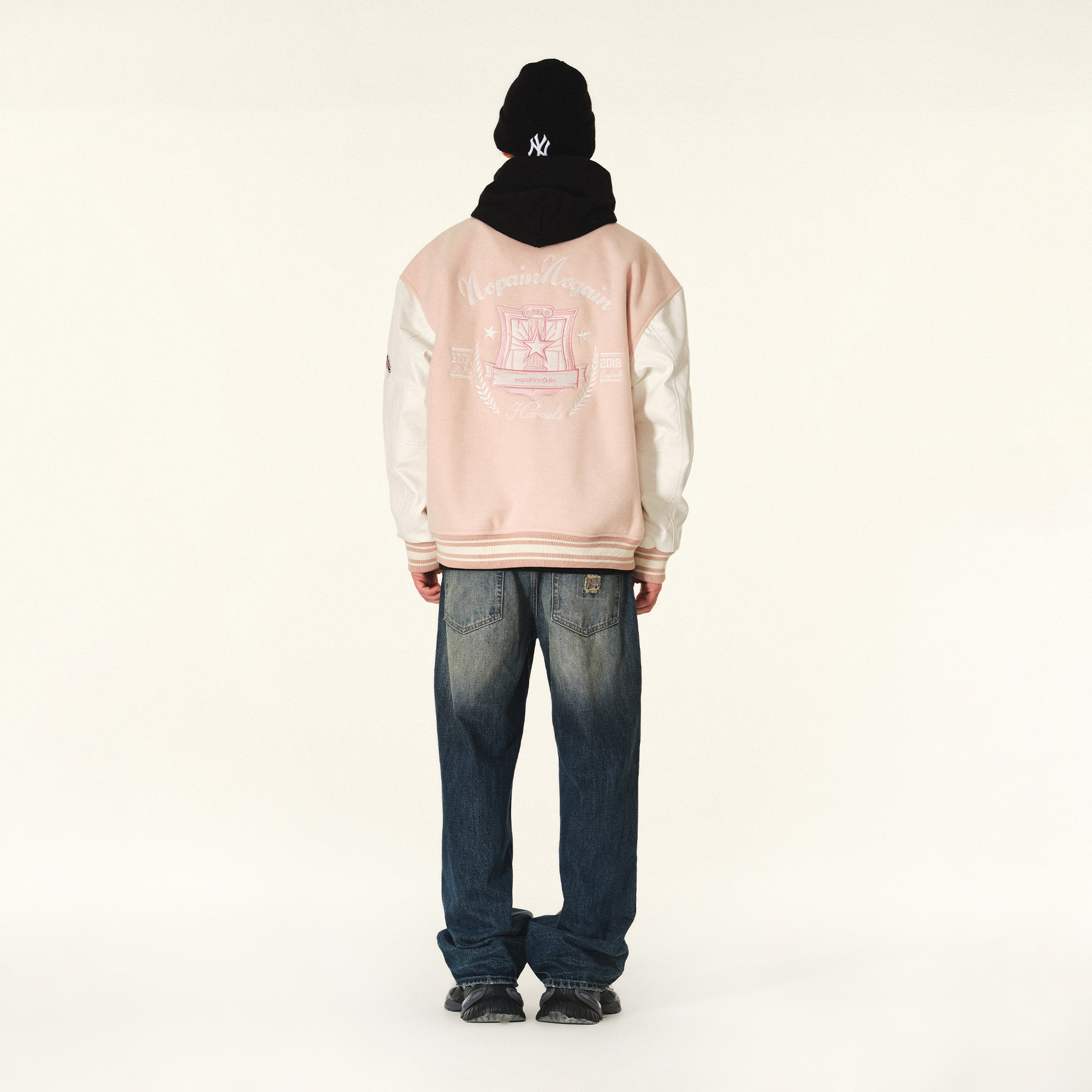 NPNG 插肩袖棒球外套 NPA25BW0020-FW151