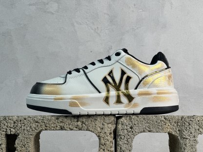 MLB NY 印花網紅學長老爹鞋 定制塗鴉惡作劇