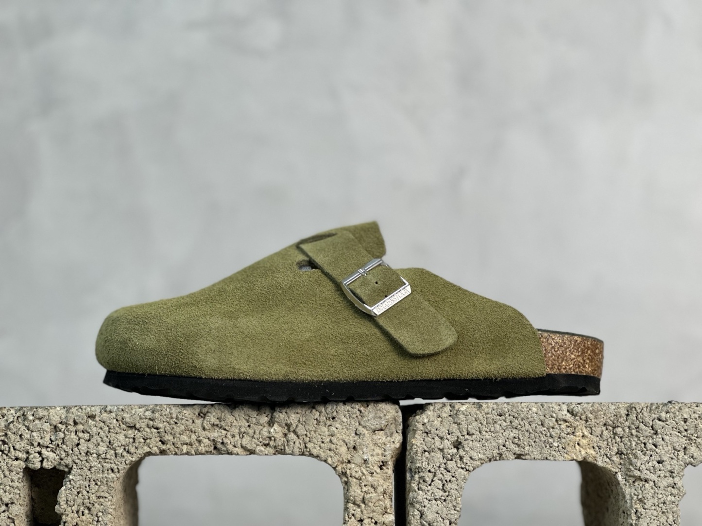 Birkenstock勃肯 半拖加絨