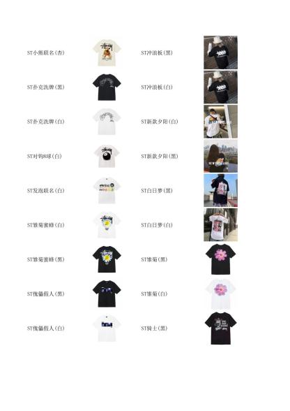 stussy 服飾合集圖 下定需要填寫衣服名稱