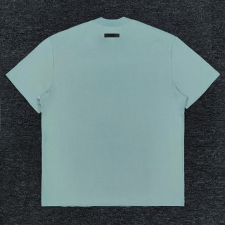 Essentials FW23 Essentials Shorts Smoke 纯色松紧直筒美式重磅 休闲短袖 男女同款 