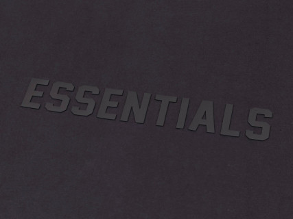 Essentials FW23 Essentials Shorts Smoke 纯色松紧直筒美式重磅 休闲短袖 男女同款 
