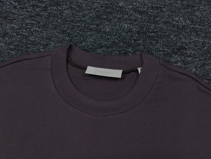Essentials FW23 Essentials Shorts Smoke 纯色松紧直筒美式重磅 休闲短袖 男女同款 
