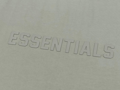 Essentials FW23 Essentials Shorts Smoke 纯色松紧直筒美式重磅 休闲短袖 男女同款 