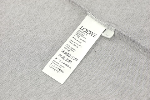 LOEWE 罗意威毛巾刺绣短袖