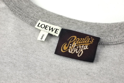 LOEWE 罗意威毛巾刺绣短袖