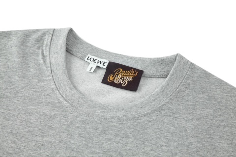 LOEWE 罗意威毛巾刺绣短袖