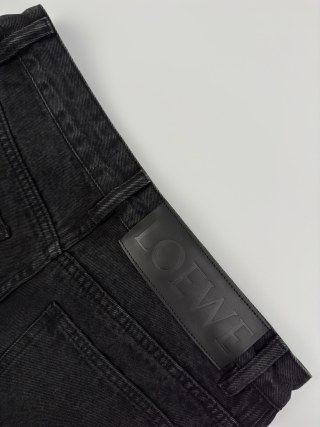 Loewe Anagram单宁牛仔裤