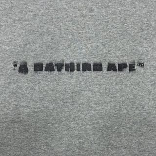 BAPE 像素字母印花图案短袖T恤 