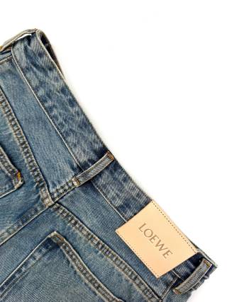Loewe Anagram 锥形牛仔裤