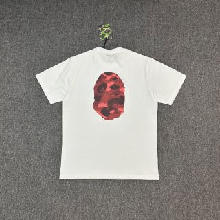 BAPE x CLOT 联名款 SS25 胸前迷彩图案圆领短袖陈冠希同款