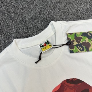 BAPE x CLOT 联名款 SS25 胸前迷彩图案圆领短袖陈冠希同款