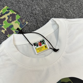 BAPE SS25 1ST CAMO系列 混合颜色猿人印花圆领短袖