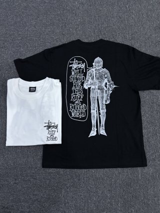 斯图西盔甲骑士短袖