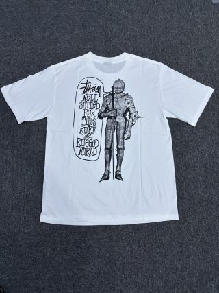 斯图西盔甲骑士短袖