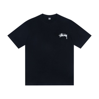 stussy 主题品牌宽松纯棉短袖T恤