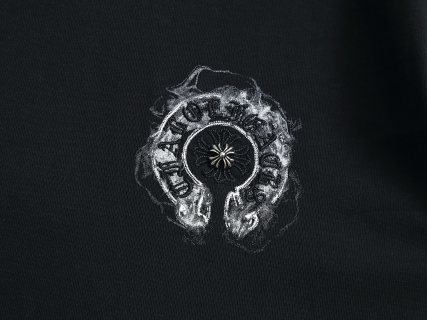 Chrome hearts ch克罗心马蹄十字架五金短袖t桖
