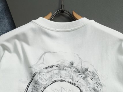 Chrome hearts ch克罗心马蹄十字架五金短袖t桖
