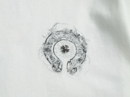 Chrome hearts ch克罗心马蹄十字架五金短袖t桖