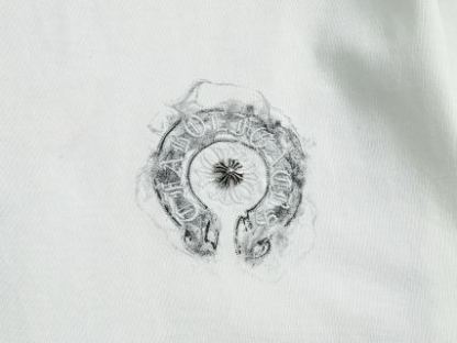 Chrome hearts ch克罗心马蹄十字架五金短袖t桖