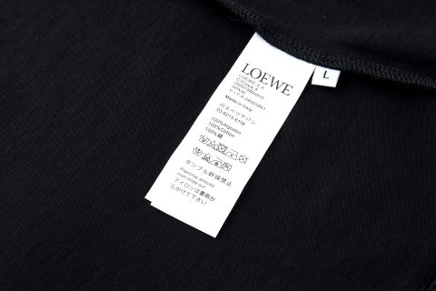 LOEWE罗意威刺绣小猫标识短袖