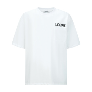 LOEWE罗意威口袋刺绣标识短袖