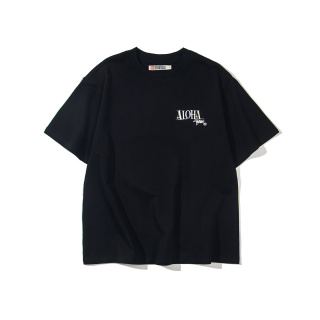 stussy 主题品牌宽松纯棉短袖T恤  