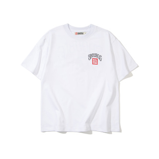 stussy 主题品牌宽松纯棉短袖T恤  