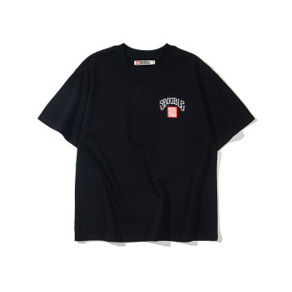 stussy 主题品牌宽松纯棉短袖T恤  