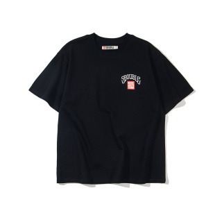 stussy 主题品牌宽松纯棉短袖T恤  