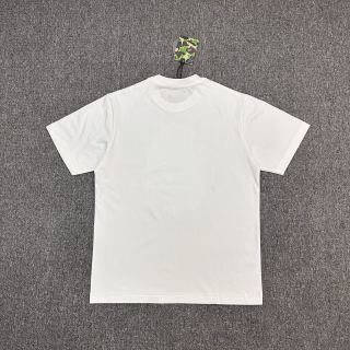 A BATHING  Bape SS23 猿人格子条纹印花圆领短袖