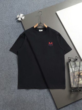 MONCLER  蒙口 红蓝交错字母刺绣