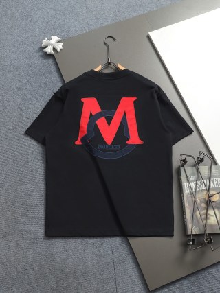 MONCLER  蒙口 红蓝交错字母刺绣