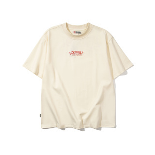 stussy 主题品牌宽松纯棉短袖T恤  