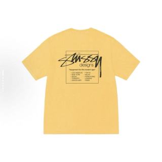 STUSSY斯图西 SS26 方框字母印花短袖t恤男女同款