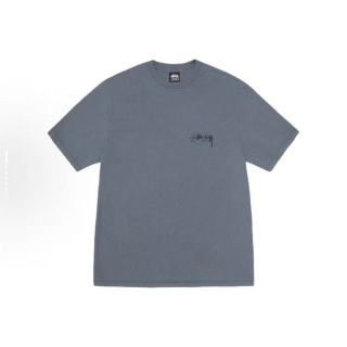 STUSSY斯图西 SS26 方框字母印花短袖t恤男女同款