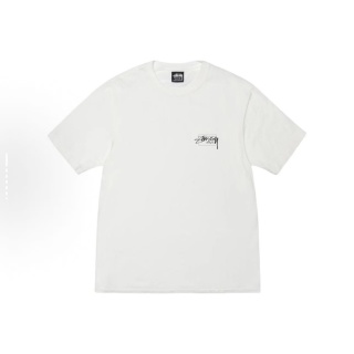 STUSSY斯图西 SS26 方框字母印花短袖t恤男女同款