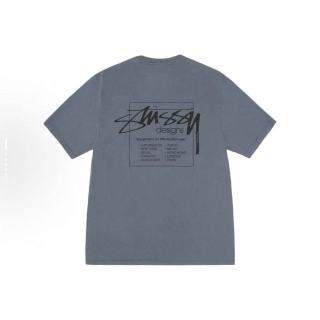 STUSSY斯图西 SS26 方框字母印花短袖t恤男女同款